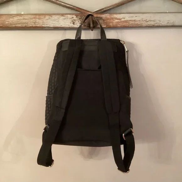 AIMEE KERSTENBERG BLACK QUILTED SARDINA BACKPACK MorningSave: Sardinia Backpack by Aimee Kestenberg main image 3
